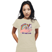 Load image into Gallery viewer, Secret_Shirts Fitted Shirts, Woman / Small / White There It Goes