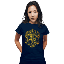 Load image into Gallery viewer, Sold_Out_Shirts Fitted Shirts, Woman / Small / Navy Team Ravenclaw
