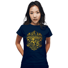 Load image into Gallery viewer, Sold_Out_Shirts Fitted Shirts, Woman / Small / Navy Team Ravenclaw