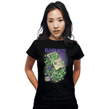 Load image into Gallery viewer, Shirts Fitted Shirts, Woman / Small / Black Elder Boy