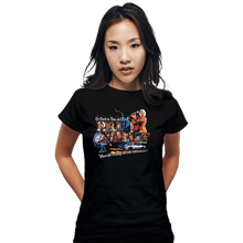 Load image into Gallery viewer, Shirts Fitted Shirts, Woman / Small / Black Go Back In Time In Hill Valley