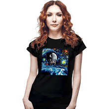 Load image into Gallery viewer, Last_Chance_Shirts Fitted Shirts, Woman / Small / Black Van Gogh Never Saw The Empire