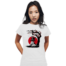 Load image into Gallery viewer, Shirts Fitted Shirts, Woman / Small / White Wandering Samurai