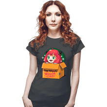 Load image into Gallery viewer, Daily_Deal_Shirts Fitted Shirts, Woman / Small / Charcoal Free Regular Child