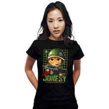 Load image into Gallery viewer, Daily_Deal_Shirts Fitted Shirts, Woman / Small / Black Revenge Of Jonesy