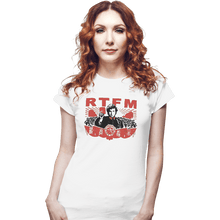 Load image into Gallery viewer, Secret_Shirts Fitted Shirts, Woman / Small / White RTFM