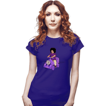 Load image into Gallery viewer, Shirts Fitted Shirts, Woman / Small / Violet Purple Train
