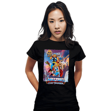 Load image into Gallery viewer, Daily_Deal_Shirts Fitted Shirts, Woman / Small / Black Masters Of Love And Thunder