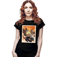 Load image into Gallery viewer, Shirts Fitted Shirts, Woman / Small / Black VII Poster