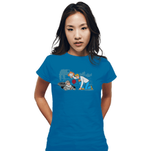 Load image into Gallery viewer, Shirts Fitted Shirts, Woman / Small / Sapphire Let's See Who You Really Are