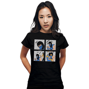 Shirts Fitted Shirts, Woman / Small / Black Mortal Komfort