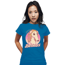 Load image into Gallery viewer, Daily_Deal_Shirts Fitted Shirts, Woman / Small / Sapphire Barbiezoi