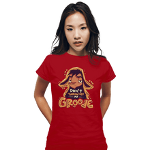 Load image into Gallery viewer, Secret_Shirts Fitted Shirts, Woman / Small / Red My Groove Secret Sale