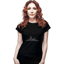 Load image into Gallery viewer, Daily_Deal_Shirts Fitted Shirts, Woman / Small / Black Micebeat