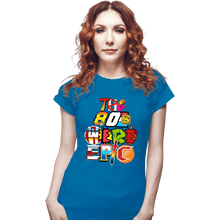 Load image into Gallery viewer, Shirts Fitted Shirts, Woman / Small / Sapphire 80s Were Epic