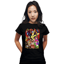 Load image into Gallery viewer, Shirts Fitted Shirts, Woman / Small / Black D&D Fighter