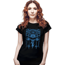 Load image into Gallery viewer, Shirts Fitted Shirts, Woman / Small / Black Blue Ranger
