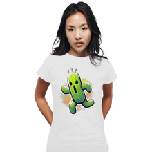 Load image into Gallery viewer, Shirts Fitted Shirts, Woman / Small / White 1000 Needles
