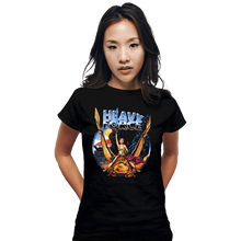 Load image into Gallery viewer, Daily_Deal_Shirts Fitted Shirts, Woman / Small / Black Heavy Force