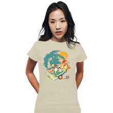 Load image into Gallery viewer, Daily_Deal_Shirts Fitted Shirts, Woman / Small / White Cruisin'