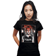 Load image into Gallery viewer, Secret_Shirts Fitted Shirts, Woman / Small / Black Carrie!