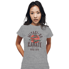 Load image into Gallery viewer, Shirts Fitted Shirts, Woman / Small / Sports Grey Miyagi-Do