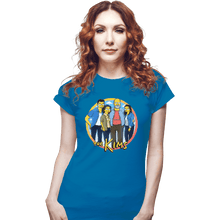 Load image into Gallery viewer, Shirts Fitted Shirts, Woman / Small / Sapphire The Kims