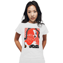 Load image into Gallery viewer, Daily_Deal_Shirts Fitted Shirts, Woman / Small / White The Ink And Paint Club