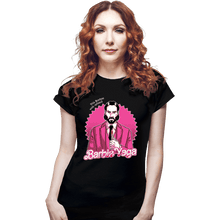 Load image into Gallery viewer, Daily_Deal_Shirts Fitted Shirts, Woman / Small / Black Barbie Yaga