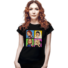 Load image into Gallery viewer, Shirts Fitted Shirts, Woman / Small / Black Pimp My Bride