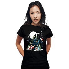 Load image into Gallery viewer, Daily_Deal_Shirts Fitted Shirts, Woman / Small / Black Xenomas