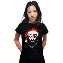Load image into Gallery viewer, Secret_Shirts Fitted Shirts, Woman / Small / Black God Of Christmas