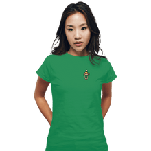 Load image into Gallery viewer, Daily_Deal_Shirts Fitted Shirts, Woman / Small / Irish Green Click The Link