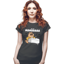 Load image into Gallery viewer, Shirts Fitted Shirts, Woman / Small / Charcoal Baby Mercury