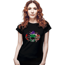 Load image into Gallery viewer, Shirts Fitted Shirts, Woman / Small / Black Green Legend