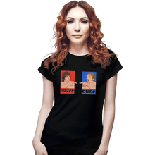 Load image into Gallery viewer, Daily_Deal_Shirts Fitted Shirts, Woman / Small / Black Angry Tattoo Dudes