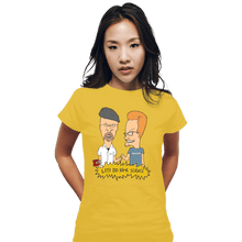 Load image into Gallery viewer, Shirts Fitted Shirts, Woman / Small / White Let's Do Some Science