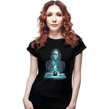 Load image into Gallery viewer, Shirts Fitted Shirts, Woman / Small / Black The 6th Book Of Magic