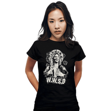 Load image into Gallery viewer, Shirts Fitted Shirts, Woman / Small / Black WWSD
