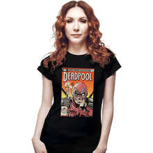 Load image into Gallery viewer, Shirts Fitted Shirts, Woman / Small / Black Wolverine Mashup