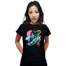 Load image into Gallery viewer, Shirts Fitted Shirts, Woman / Small / Black Trevor The Vampire Hunter