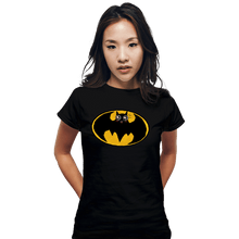 Load image into Gallery viewer, Secret_Shirts Fitted Shirts, Woman / Small / Black The Cutest Knight