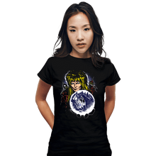 Load image into Gallery viewer, Daily_Deal_Shirts Fitted Shirts, Woman / Small / Black Maze Goblin King