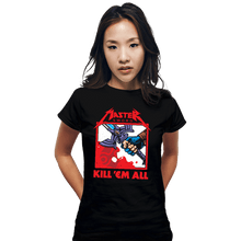 Load image into Gallery viewer, Daily_Deal_Shirts Fitted Shirts, Woman / Small / Black Sword Of Resurrection