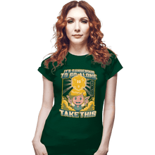 Load image into Gallery viewer, Daily_Deal_Shirts Fitted Shirts, Woman / Small / Irish Green The Master Dice