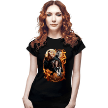 Load image into Gallery viewer, Secret_Shirts Fitted Shirts, Woman / Small / Black Legend Of Halloween