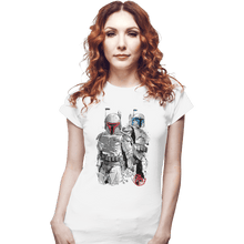 Load image into Gallery viewer, Shirts Fitted Shirts, Woman / Small / White Father And Son