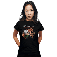 Load image into Gallery viewer, Daily_Deal_Shirts Fitted Shirts, Woman / Small / Black My Impossible Romance