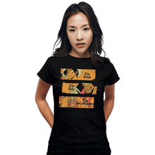 Load image into Gallery viewer, Daily_Deal_Shirts Fitted Shirts, Woman / Small / Black The Good The Bad and The Star Clown