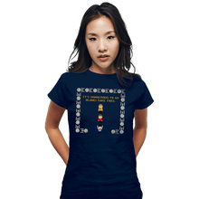 Load image into Gallery viewer, Secret_Shirts Fitted Shirts, Woman / Small / Navy Redshirt Zelda!